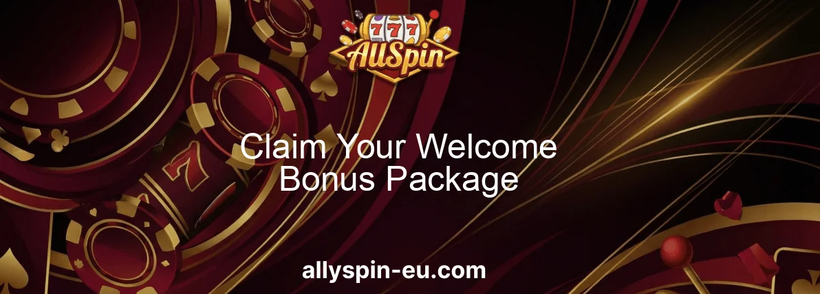 Allyspin Casino Claim Your Welcome Bonus Package